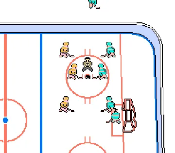 Stick Hunter - Exciting Ice Hockey (Japan) screen shot game playing